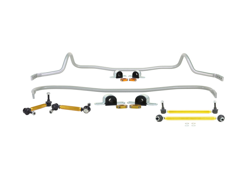

Whiteline BMK017 - WHLBMK017 - Whiteline 14-16 Mazda Mazda 3 Front & Rear Sway Bar Kit - Shipped in Europe - Tuningsupply.com
