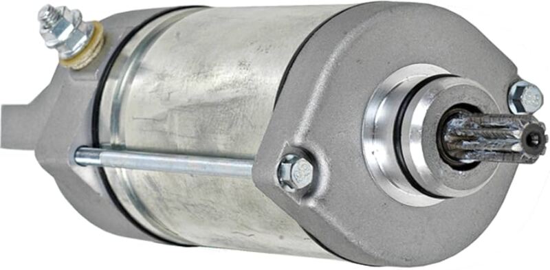 Arrowhead Yamaha Snowmobiles Starter Motor - 12-Volt - 9-Spline-tuningsupply.com