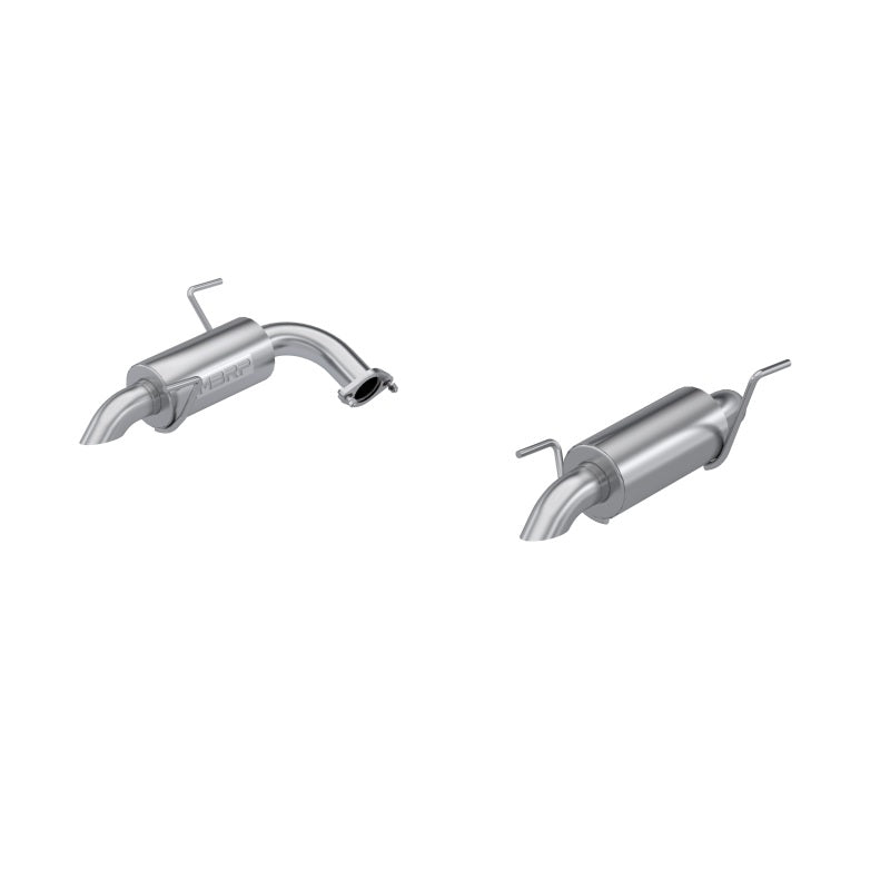 MBRP 20-23 Subaru Outback XT/ Wilderness 2.4L Turbo T304 SS 2.5in Dual Axle-Back Exhaust System-tuningsupply.com