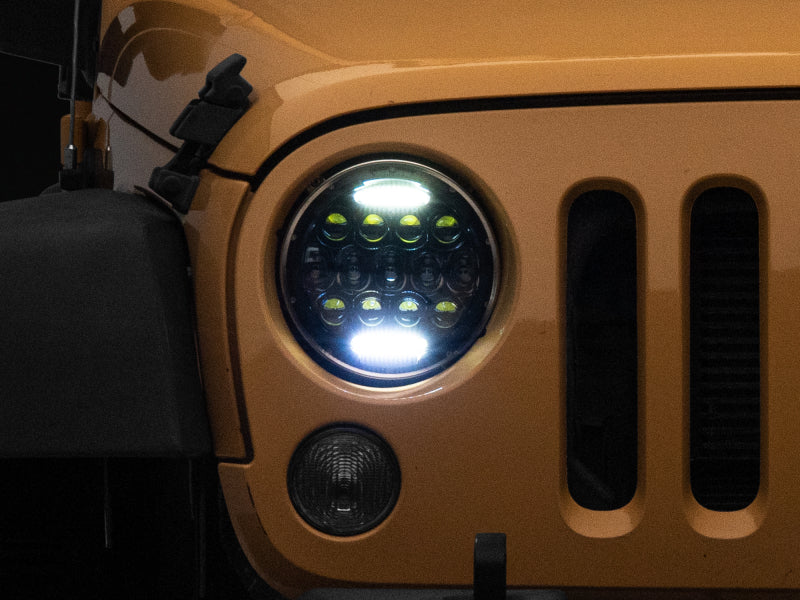 

Raxiom J150093 - RAXJ150093 - Raxiom 97-18 Jeep Wrangler TJ/JK Axial Series 13-LED Headlights- Black Housing (Clear Lens) - Shipped in Europe - Tuningsupply.com
