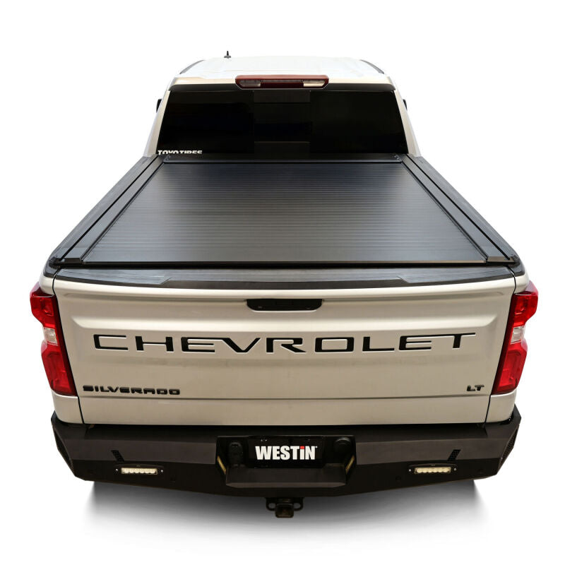 

Westin 19-64745 - WES19-64745 - Westin 19-26 GM  Silverado/Sierra 1500 5ft 8in Bed Manual Retractable Tonneau Cover - Black - Shipped in Europe - Tuningsupply.com
