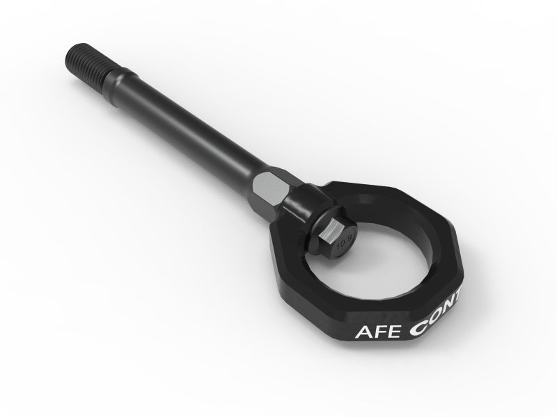 aFe 20-24 Chevrolet Corvette Control Front Tow Hook (Black)-tuningsupply.com