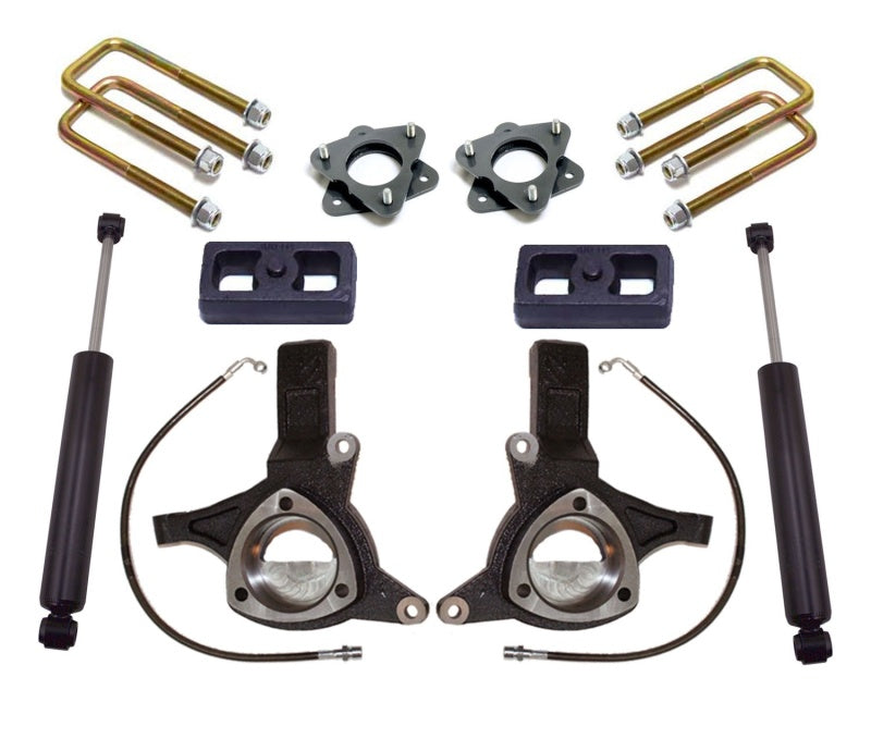 
  

Maxtrac  - MXTK881364 - MaxTrac 07-16 GM C1500 2WD w/Cast Steel Susp. 6in/3in Spindle Lift Kit w/MaxTrac Shocks - Shipped in Europe - Tuningsupply.com

