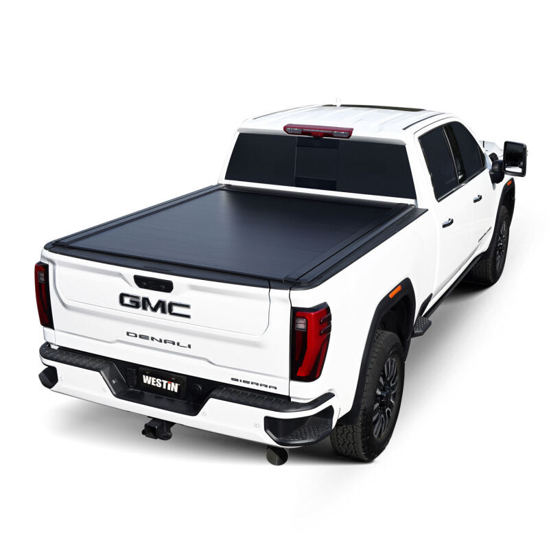 

Westin 19-53995 - WES19-53995 - Westin 20-26 GM Silverado/Sierra 2500/3500 6.5ft Bed Electric Retractable Tonneau Cover - Black - Shipped in Europe - Tuningsupply.com
