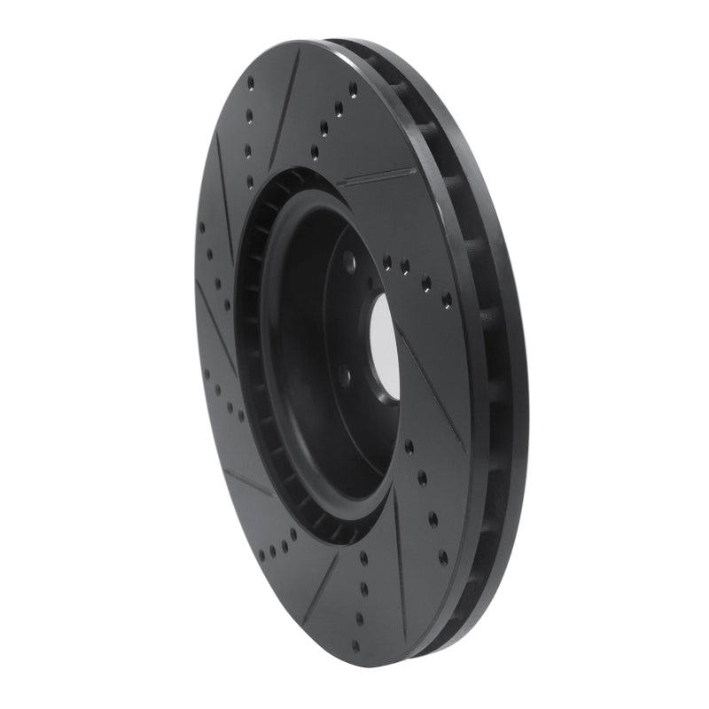 

R1 Concepts 633-13016R - RNC633-13016R - R1 05-17 Subaru WRX STI Front Right Drilled & Slotted Black Brake Rotor - Shipped in Europe - Tuningsupply.com
