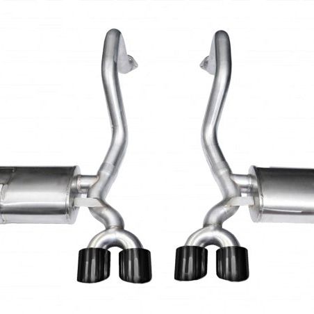 Corsa 1997-2004 Chevrolet Corvette C5 Z06 5.7L V8 Black Xtreme Axle-Back Exhaust-tuningsupply.com