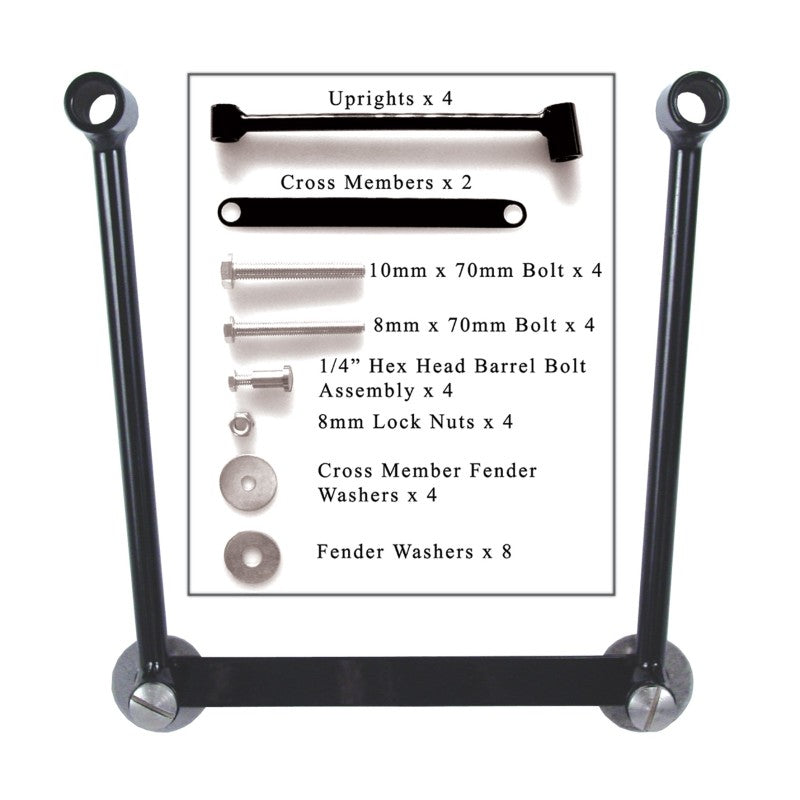 

Willie & Max 58633-00 - WAM58633-00 - Willie & Max Universal Saddlebag Hard Mount Steel Kit - Black - Shipped in Europe - Tuningsupply.com
