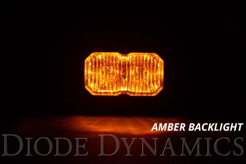 Diode Dynamics Stage Series 2 In LED Pod Pro - Yellow Combo Standard ABL (Pair)-tuningsupply.com