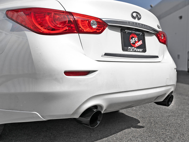 

aFe 49-36132NM-B - AFE49-36132NM-B - aFe Takeda 2.5in 304 SS Cat-Back Exhaust System w/ Black Tips 16-18 Infiniti Q50 V6-3.0L (tt) - Shipped in Europe - Tuningsupply.com
