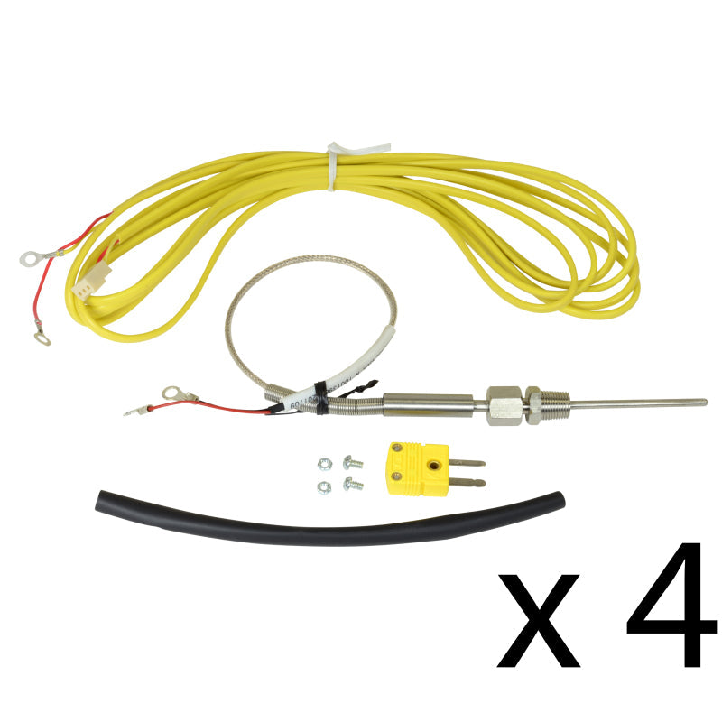 AEM Single K-Type Thermocouple Kit - 4 Pack-tuningsupply.com