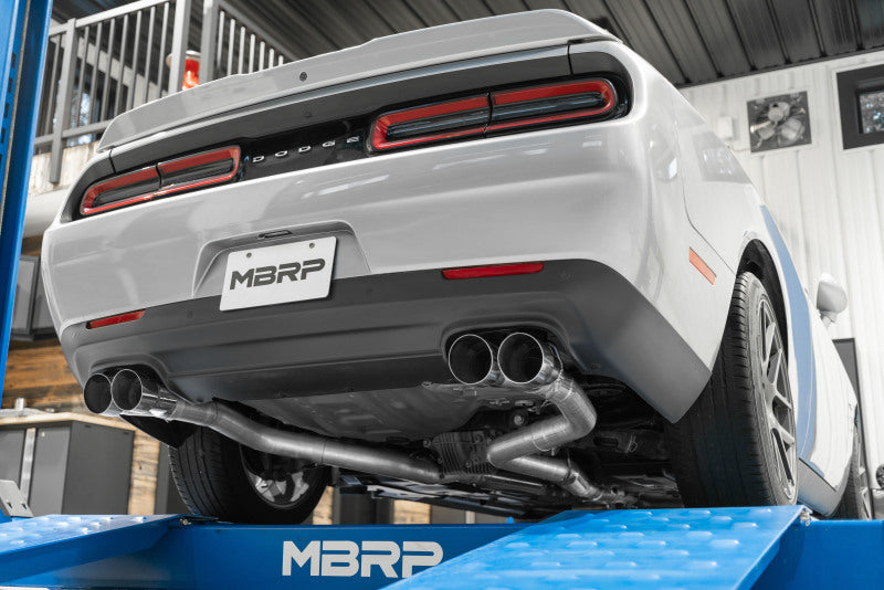 

MBRP PS7115AL - MBRPS7115AL - MBRP 15-16 Dodge Challenger RT 5.7L Aluminized Steel 3in Dual Rear Cat-back Quad Tips - Street - Shipped in Europe - Tuningsupply.com
