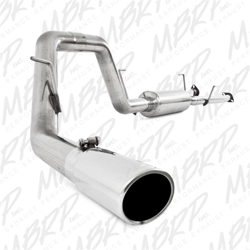 MBRP 2009-2010 Toyota Tundra 5.7L EC-Std. & SB/CC-SB Cat Back Single Side-tuningsupply.com