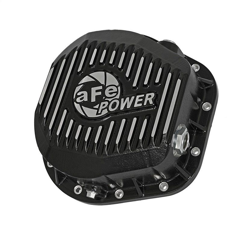 aFe Power Cover Diff Rear Machined COV Diff R Ford Diesel Trucks 86-11 V8-6.4/6.7L (td) Machined-tuningsupply.com