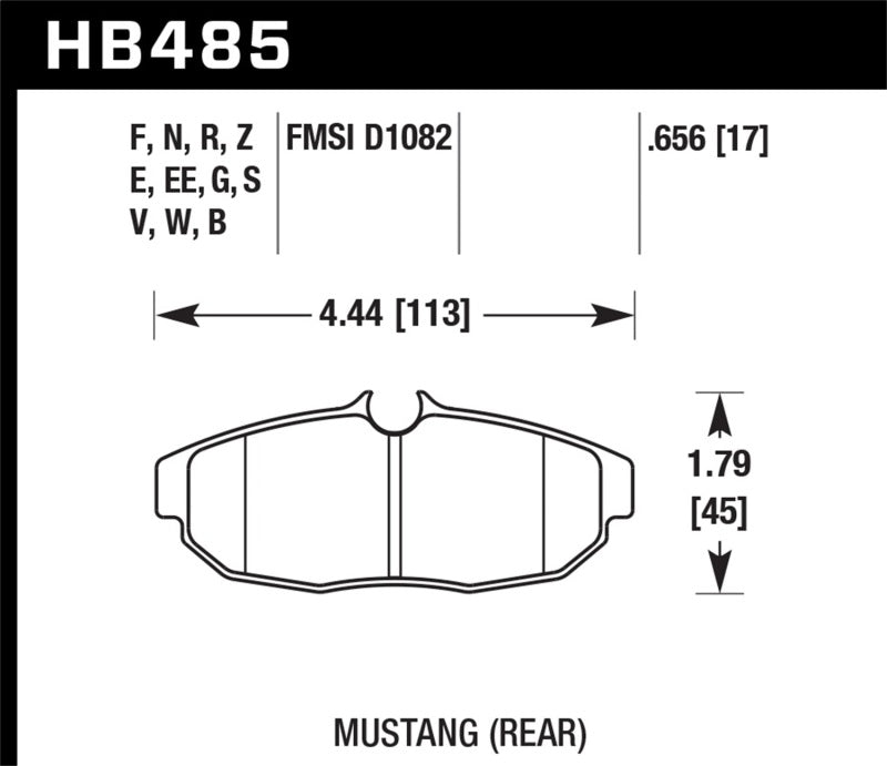 
  

Hawk Performance KHB485E.656 - HAWKHB485E.656 - Hawk 08-09 Mustang Bullitt/05-10 & 12-13 Mustang GT/05-13 Mustang V6 Blue 9012 Race Rear Brake Pads - Shipped in Europe - Tuningsupply.com

