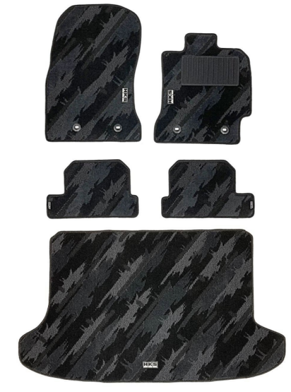 HKS FLOOR MATS ZN6/ZC6 FULL SET OCT LHD-tuningsupply.com