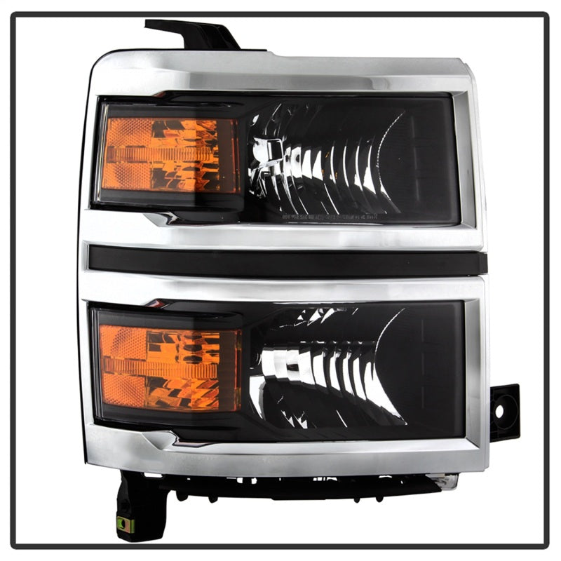 

SPYDER 9042447 - SPY9042447 - xTune 14-15 Chevy Silverado 1500 (New Body) OEM Style Headlights w/Trim - Blk (HD-JH-CS14-CC-BK) - Shipped in Europe - Tuningsupply.com
