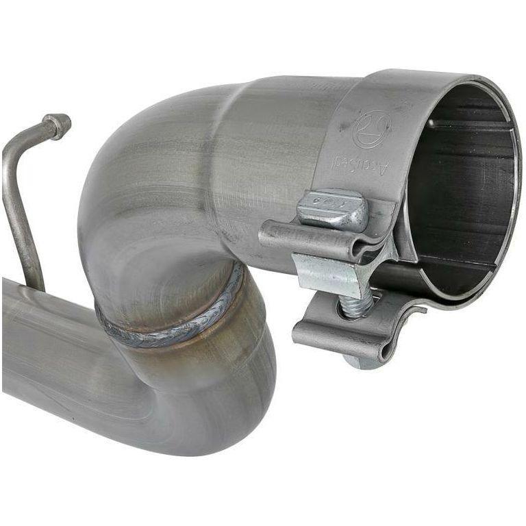 aFe MACH Force-Xp Axle-Back Exhaust System w/NoTip 18-20 Jeep Wrangler L4-2.0T / V6-3.6L-tuningsupply.com