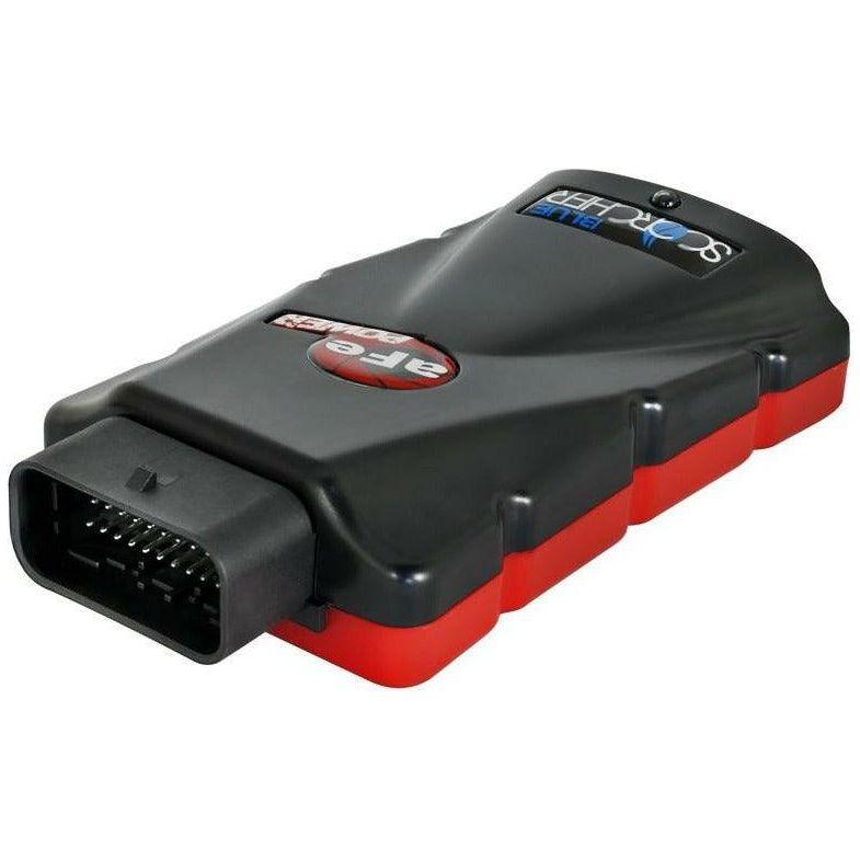 aFe Scorcher Blue Bluetooth Power Module 2019 GM Silverado/Sierra 1500 L4-2.7L (t)-tuningsupply.com