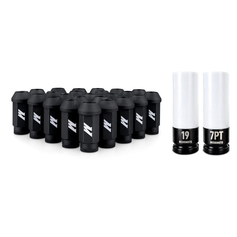 

Mishimoto MMLG-M14-24LBK - MISMMLG-M14-24LBK - Mishimoto Steel Locking Lug Nuts M14x1.5 24pc Set Black - Shipped in Europe - Tuningsupply.com
