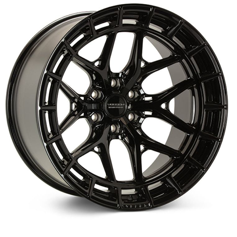 Vossen HFX-1 20x10 / 6x139.7 BP / ET-18 / 106.1 CB / Super Deep - Gloss Black Wheel