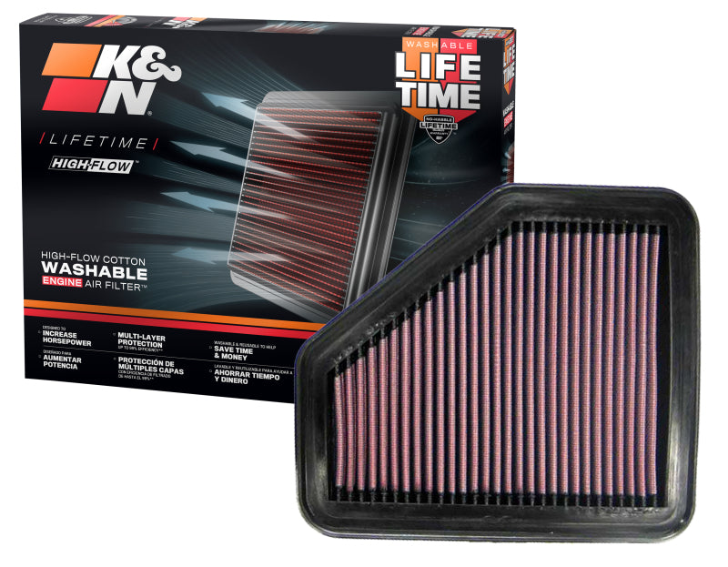 

K&N Engineering 33-2311 - KNN33-2311 - K&N 05-10 Chevy Cobalt / 07-09 Pontiac G5 Drop In Air Filter - Shipped in Europe - Tuningsupply.com
