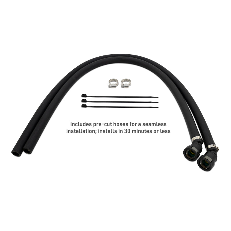 

Mishimoto MMBCC-RAM-25 - MISMMBCC-RAM-25 - Mishimoto 2025+ RAM 1500 3.0L Hurricane Baffled Oil Catch Can Kit - Black - Shipped in Europe - Tuningsupply.com

