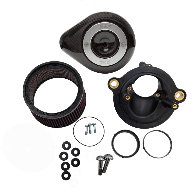 
    

S&S Cycle 170-0933 - SSC170-0933 - S&S Cycle M8 Gen 2 Models Stealth Air Cleaner Kit 1in Filter Teardrop 58/64/68mm TB - Carbon Fiber - Shipped in Europe - Tuningsupply.com

  
