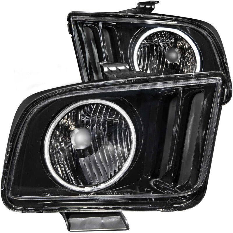
  

ANZO 121033 - ANZ121033 - ANZO 2005-2009 Ford Mustang Crystal Headlights w/ Halo Black (CCFL) - Shipped in Europe - Tuningsupply.com

