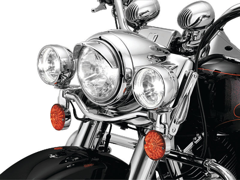 Kuryakyn Headlight Visor 7in Headlight-tuningsupply.com