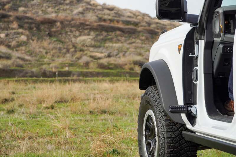 

DV8 Offroad STBR-01 - DVESTBR-01 - DV8 Offroad 2021+ Ford Bronco Foot Peg Pair - Black - Shipped in Europe - Tuningsupply.com
