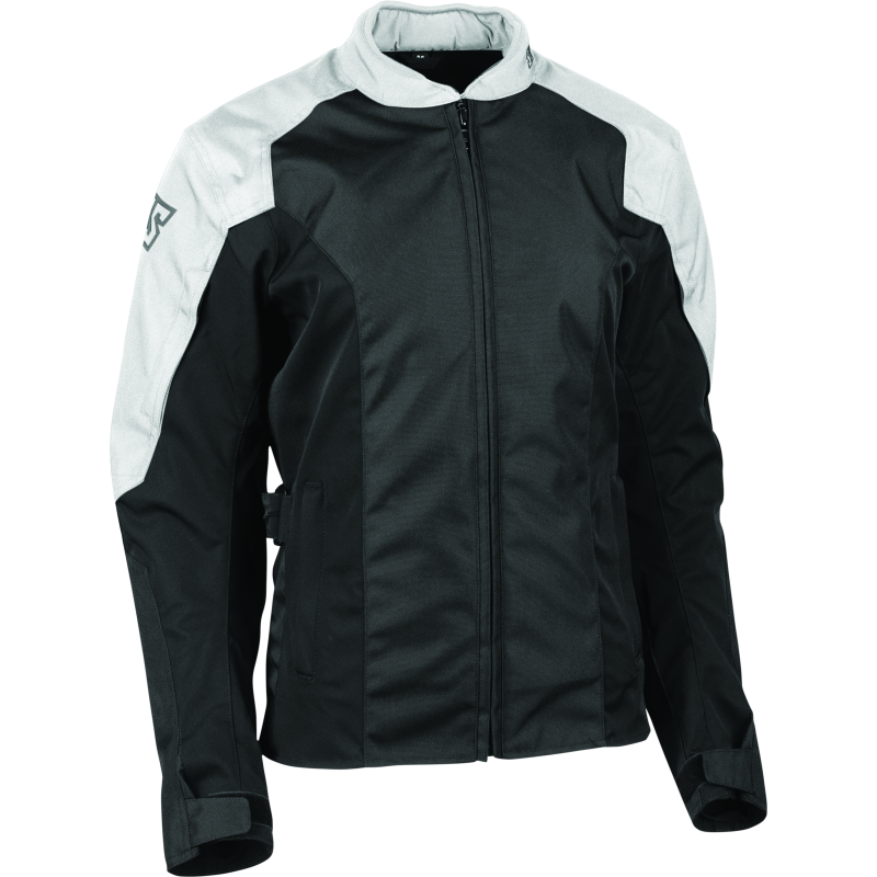 Speed and Strength Mad Dash Jacket Womens Black/White - Large