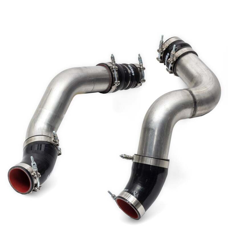 Banks Power 19-21 Ram 2500/3500 6.7L Cummins Boost Tube Upgrade Kit - Red Raw Finish-tuningsupply.com