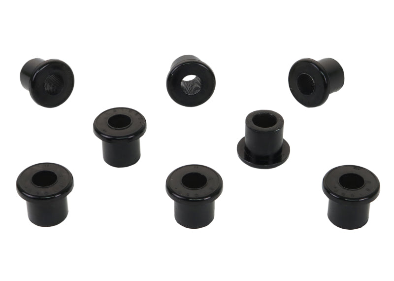 
  

Whiteline W71060 - WHLW71060 - Whiteline Plus 86-11/05 Toyota Frontier / 2/97-11/05 XTerra Rear Spring - Eye Rear & Shackle Bushing - Shipped in Europe - Tuningsupply.com

