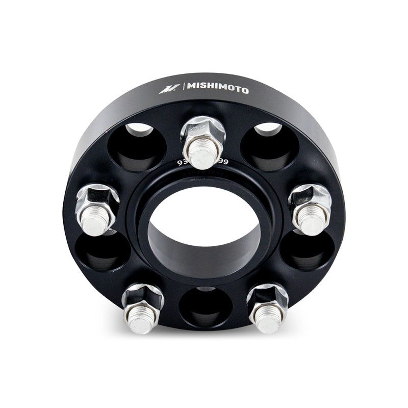 Mishimoto Wheel Spacers - 5x100 - 56.1 - 25 - M12 - Black-tuningsupply.com