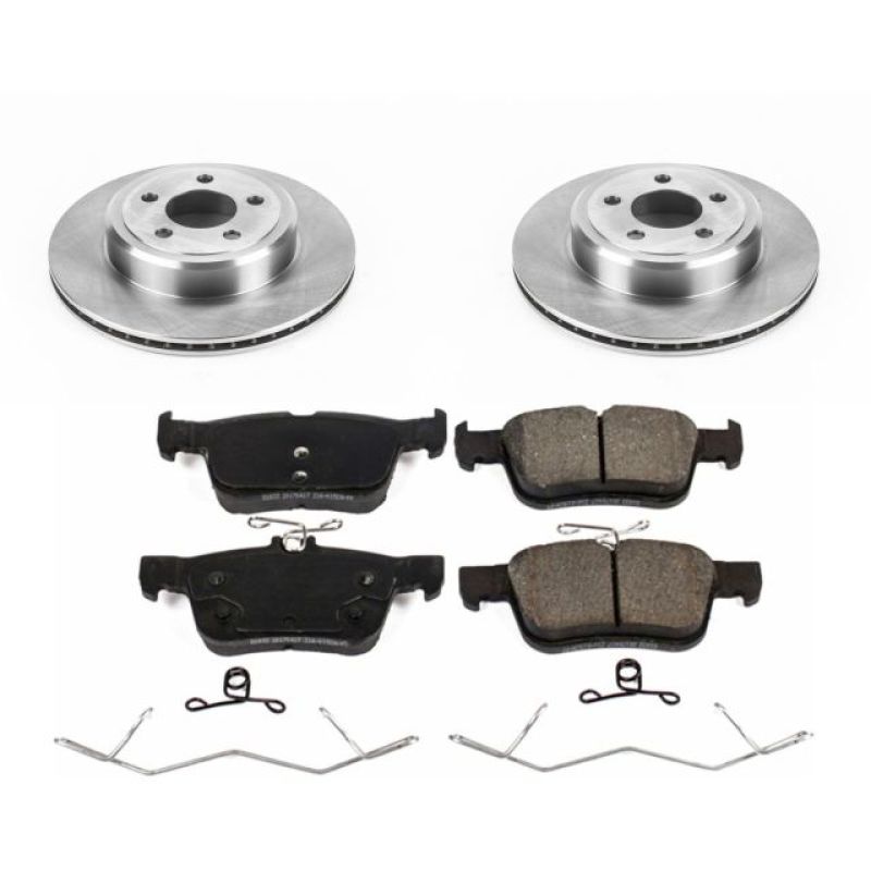 Power Stop 17-19 Ford Escape Rear Autospecialty Brake Kit-tuningsupply.com