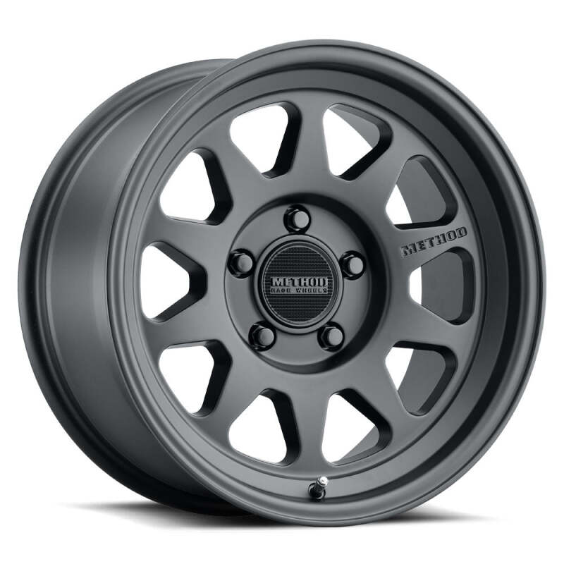 Method MR316 17x8.0 25mm Offset 5x5 71.5mm CB Matte Black Wheel-tuningsupply.com