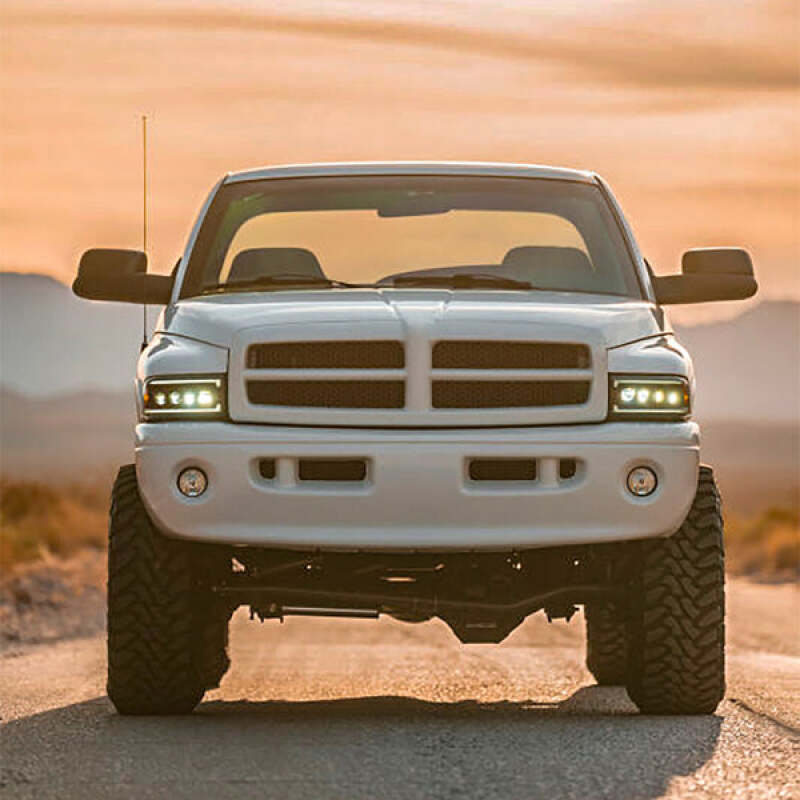 

AlphaRex 880351 - ARX880351 - AlphaRex 94-01 Dodge Ram 1500 NOVA LED Headlights Chrome w/ Activ. Light Seq. Signal and SB DRL - Shipped in Europe - Tuningsupply.com
