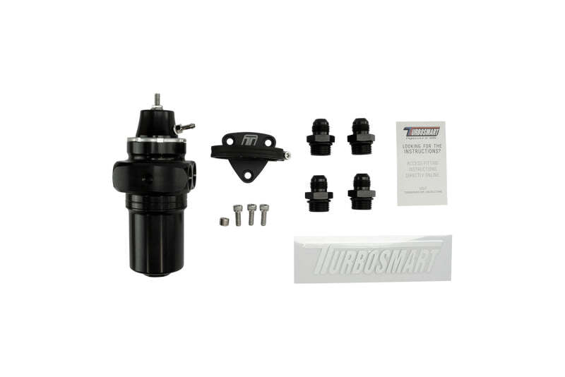 

Turbosmart TS-0404-1532 - TURTS-0404-1532 - Turbosmart FPRF8 Fuel Pressure Regulator and Filter - Black - Shipped in Europe - Tuningsupply.com
