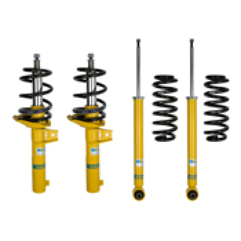 Bilstein B12 15-16 Audi S3 Prestige L4 2.0L/Premium Plus L4 2.0L Front and Rear Suspension Kit-tuningsupply.com