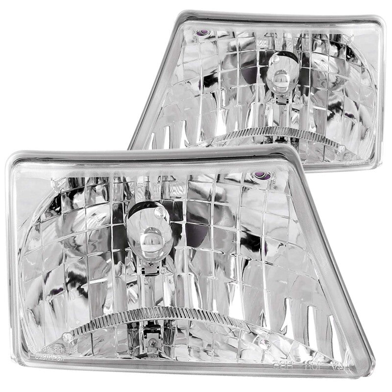
  

ANZO 111037 - ANZ111037 - ANZO 1998-2000 Ford Ranger Crystal Headlights Chrome - Shipped in Europe - Tuningsupply.com

