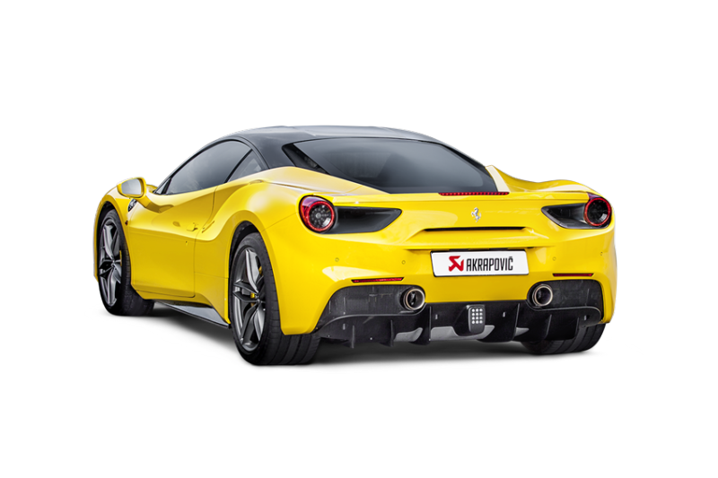 

Akrapovic MTP-FE488H - AKRMTP-FE488H - Akrapovic 16-17 Ferrari 488 GTB/488 Spyder Slip-On Line (Titanium) w/ Carbon Tips - Shipped in Europe - Tuningsupply.com

