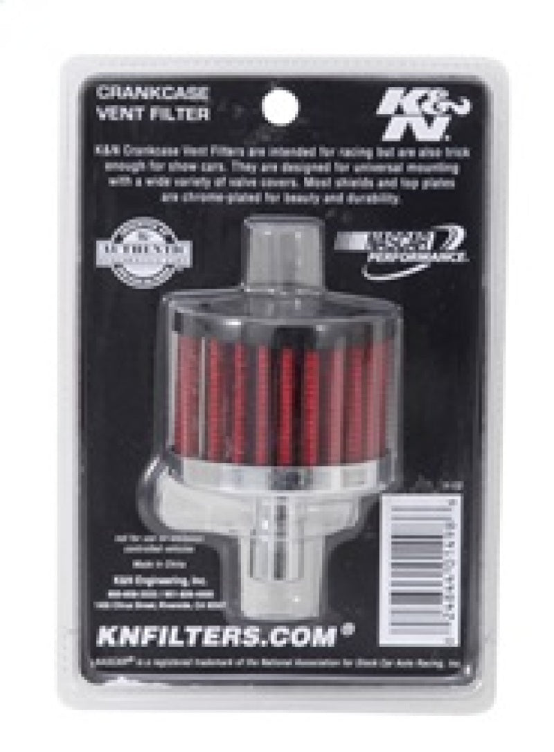 

K&N Engineering 62-1010 - KNN62-1010 - K&N Steel Base Crankcase Vent Filter .5in Vent OD x 2in OD x 1.5in Height - Shipped in Europe - Tuningsupply.com
