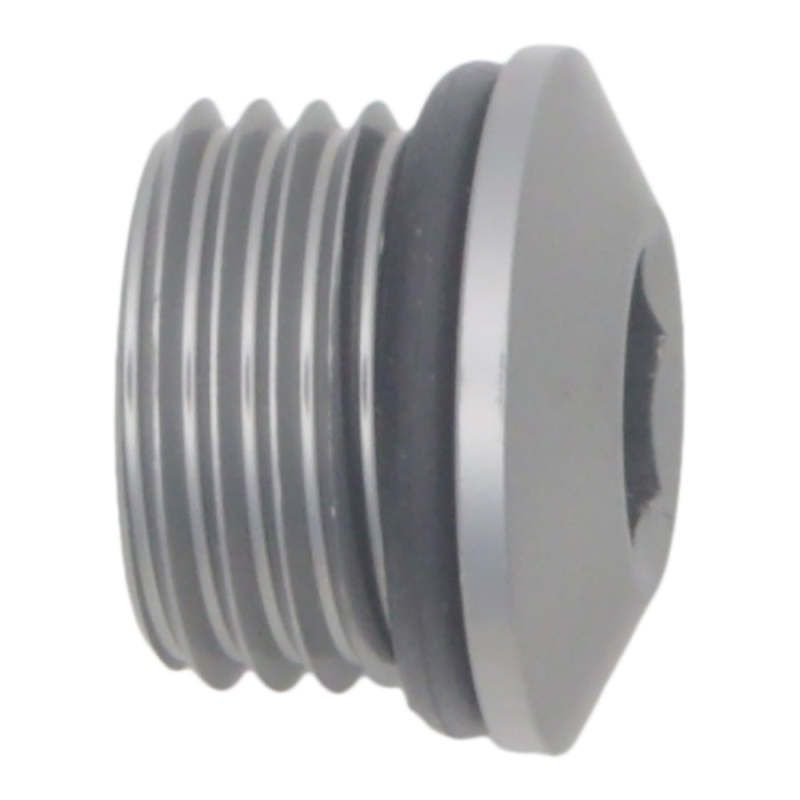 DeatschWerks 6AN ORB Male Plug Low Profile Internal Allen/Hex (Incl. O-Ring)-tuningsupply.com