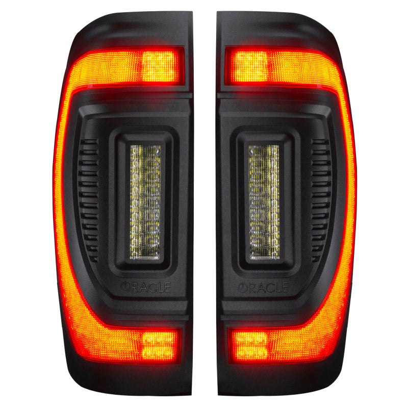 

ORACLE Lighting 5927-504-T - ORL5927-504-T - Oracle 19-23 GMC Sierra Black Series Flush Style LED Tail Lights - Factory Halogen - Shipped in Europe - Tuningsupply.com
