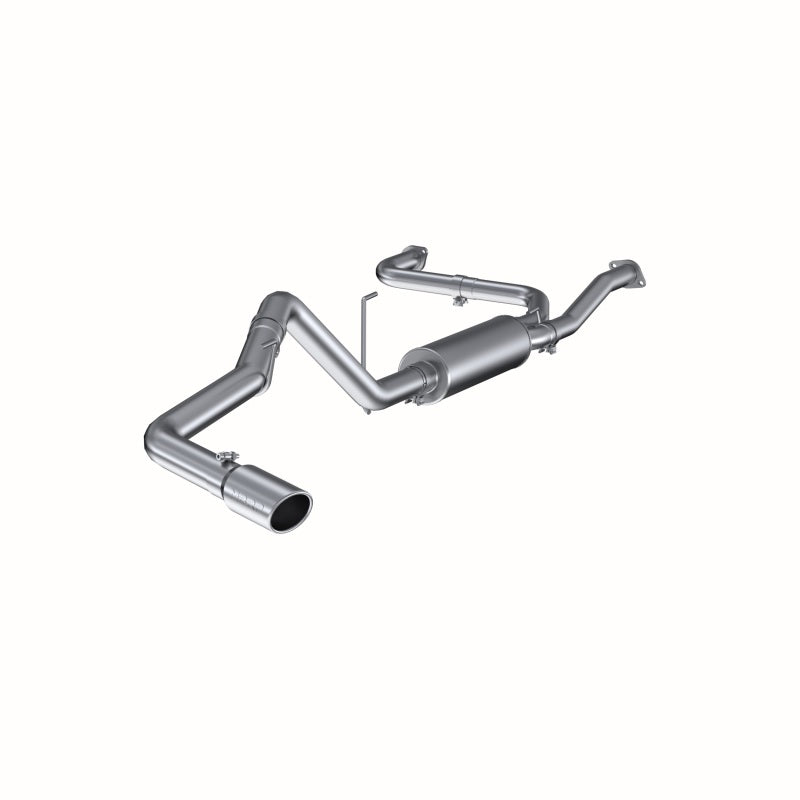 MBRP 05-11 Nissan Frontier 4.0L V6 Single Side Aluminum Cat Back Exhaust-tuningsupply.com