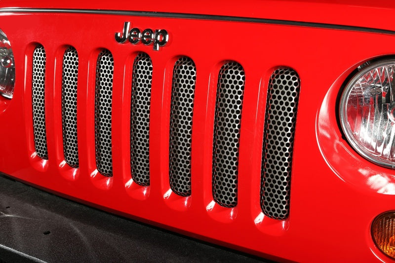 

Rugged Ridge 11401.22 - RUG11401.22 - Rugged Ridge Grille Insert Satin Stainless 07-18 Jeep Wrangler - Shipped in Europe - Tuningsupply.com
