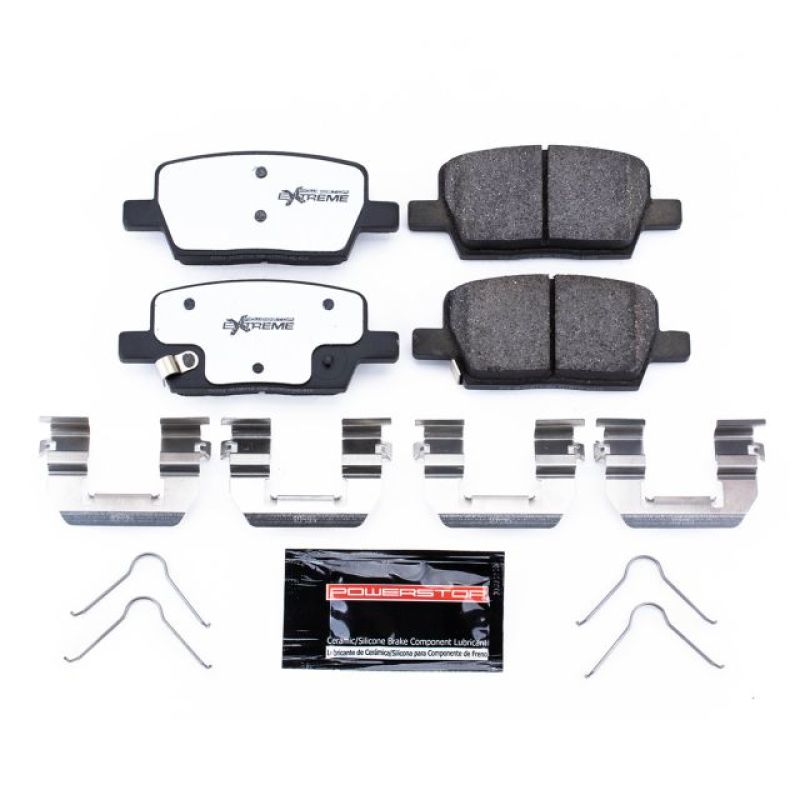 Power Stop 18-19 Buick Enclave Rear Z26 Extreme Street Brake Pads w/Hardware-tuningsupply.com