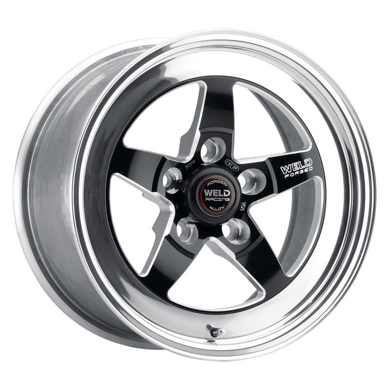 Weld S71 15x9 / 5x4.5 BP / 7.5in. BS Black Wheel (Low Pad) - Non-Beadlock-Wheels - Forged-Weld-WEL71LB-509A75A-SMINKpower Performance Parts