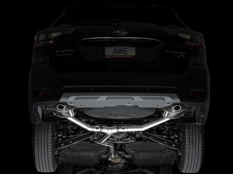 

AWE Tuning 3015-38246 - AWE3015-38246 - AWE 20-25 Subaru Outback (Wilderness & XT) 0FG Catback Exhaust w/Dual BashGuards - Shipped in Europe - Tuningsupply.com
