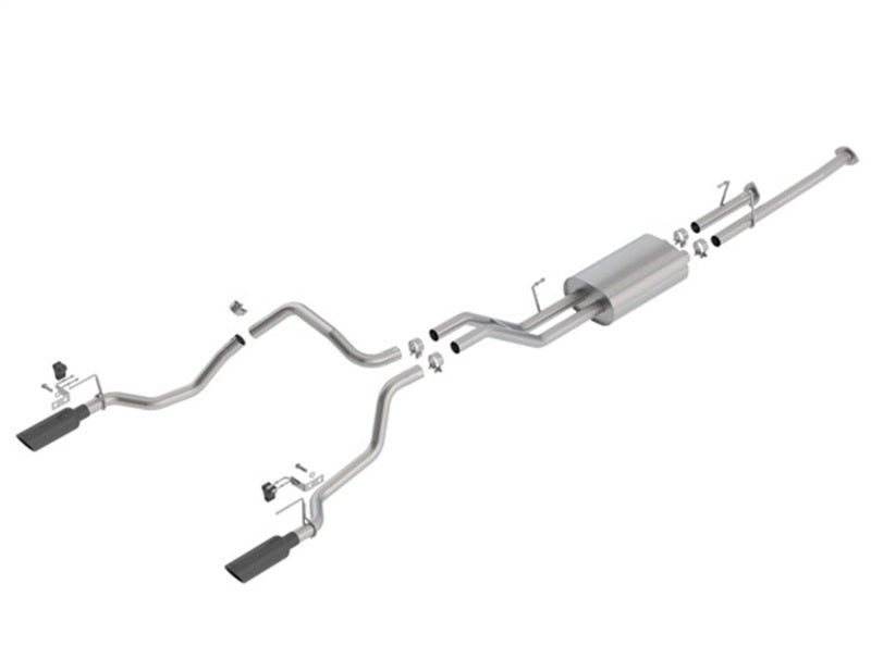 
  

Borla 140638BC - BOR140638BC - Borla 14-18 Toyota Tundra 4.6L/5.7L V8 AT 2&4WD Crew Max Cat-Back Touring Exhaust - Black Chrome Tip - Shipped in Europe - Tuningsupply.com

